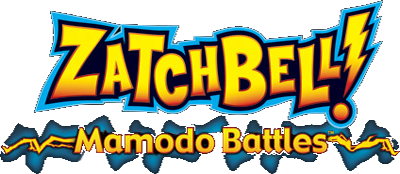 Zatch Bell: Mamodo Battles title screen for Playstation 2